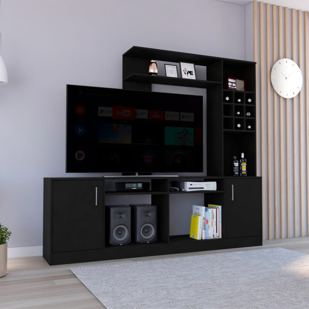 Entertainment Center Modoc, Living Room, Black