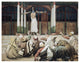 "Joseph Maketh Himself Known To His Brethren" Print by James Tissot, 18"x14"