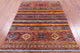4' 7" X 6' 8" Super Kazak Khorjin Hand-Knotted Wool Rug Q5457