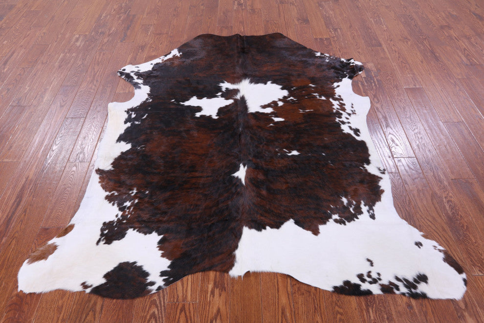 6' 8" X 6' 3" Natural Cowhide Rug C1951