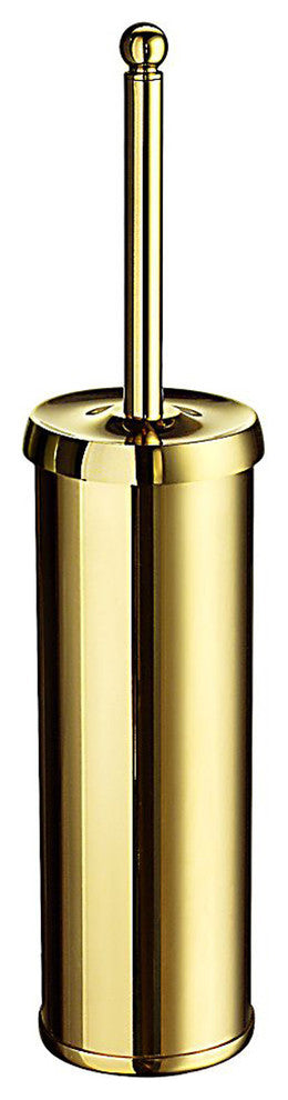 Villa Toilet Brush Polished Brass