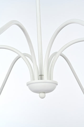 Living District Rohan 54" Chandelier in White