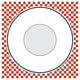 "Mealtime: Picnic - Plate" Digital Paper Print by BG.Studio, 20"x20"