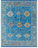 Hand Knotted Turkish Oushak Wool Rug 9' 2" X 11' 9" - Q15647