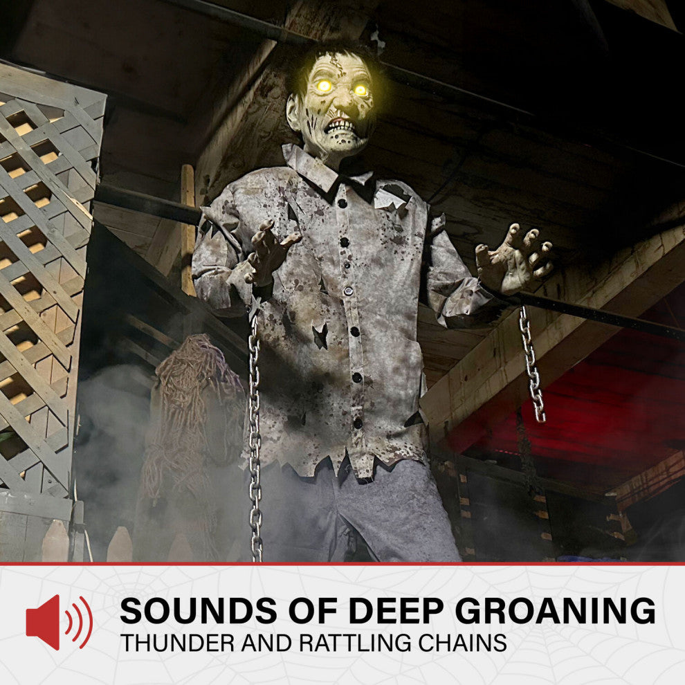 6-Ft. Tall Motion-Activated Guard Zombie