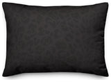 Black Cat Print 14x20 Indoor/Outdoor Pillow