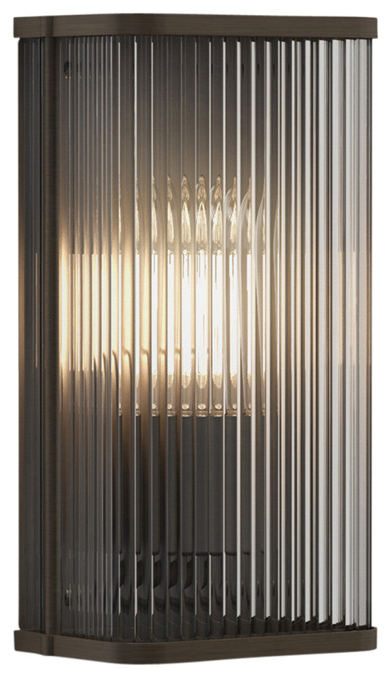 Astro Avignon Square 300, Dimmable Indoor Wall Light (Bronze)