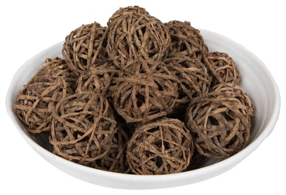Vickerman Natural Botanicals Tail Ball., Natural, 3.2"