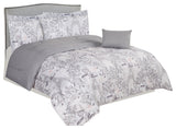 Bibb Home 5pc Comforter Set, Paris, King