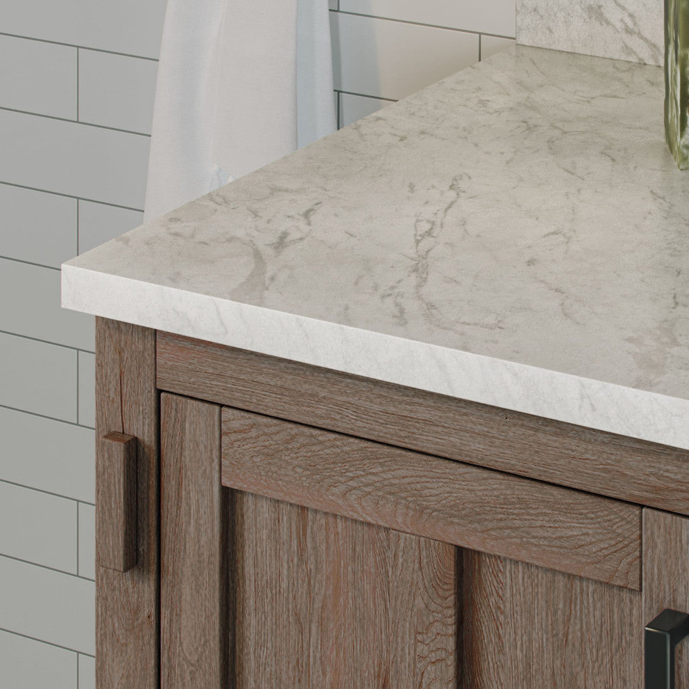 The Betsy Bathroom Vanity, Brown, 54", Single Sink, Freestanding
