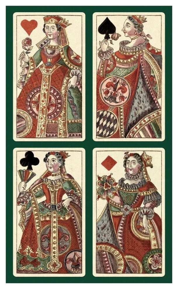 "Queens (Bauern Hochzeit Deck)" Print by Andreas Benedictus GÃŒÂ¦bl, 26"x42"