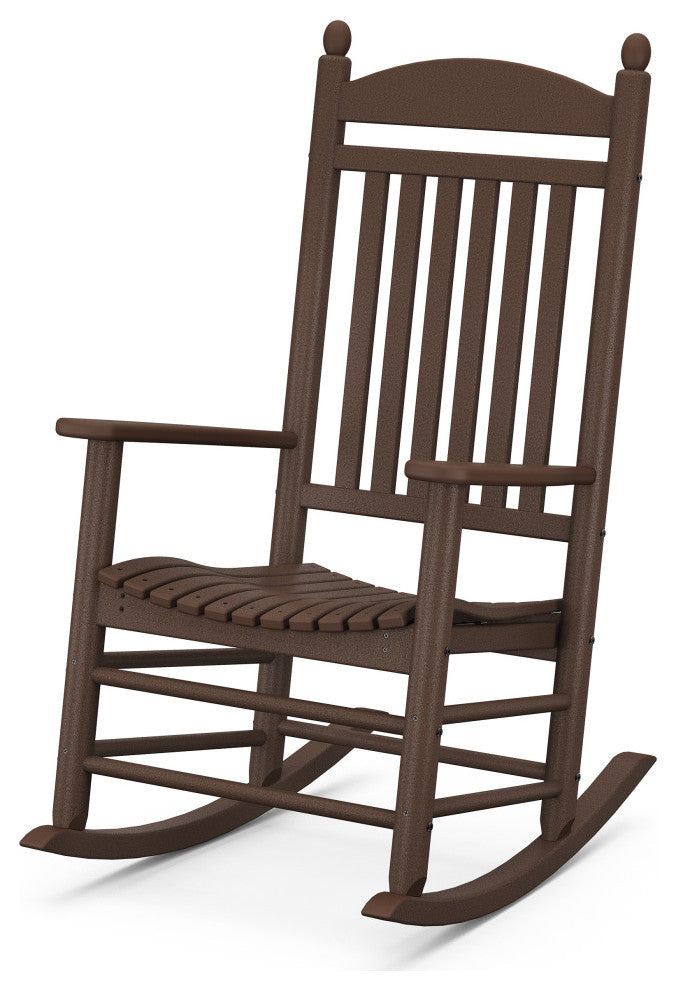 Polywood Jefferson Rocker, Mahogany