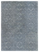 5" X8" X 0.5" Blue Wool Area Rug