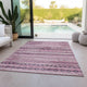 Indoor/Outdoor Sedona SN10 Blush Machine Washable 9' x 12' Rug