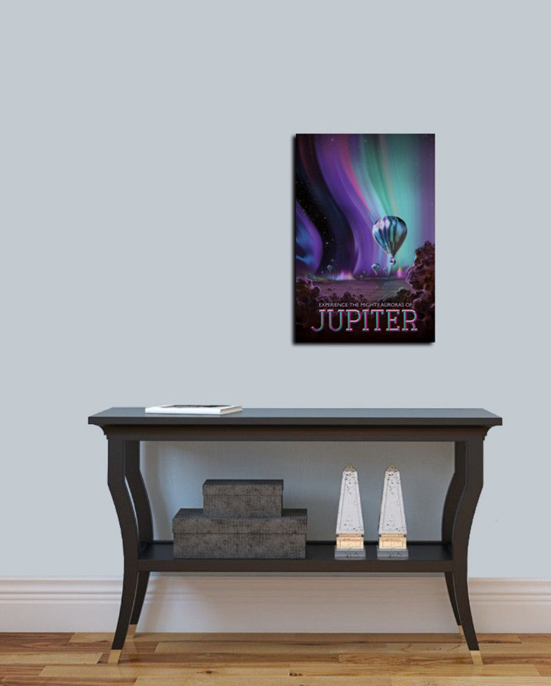 Epic Graffiti "Visions of the Future: Jupiter" Giclee Canvas Wall Art, 18"x26"