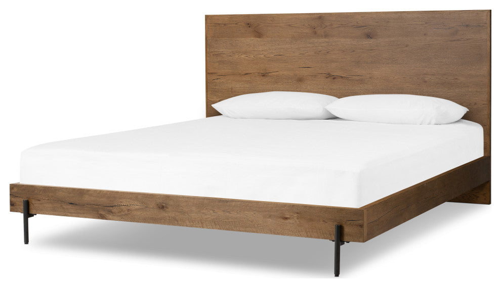 Eaton Bed-Amber Oak Resin- King
