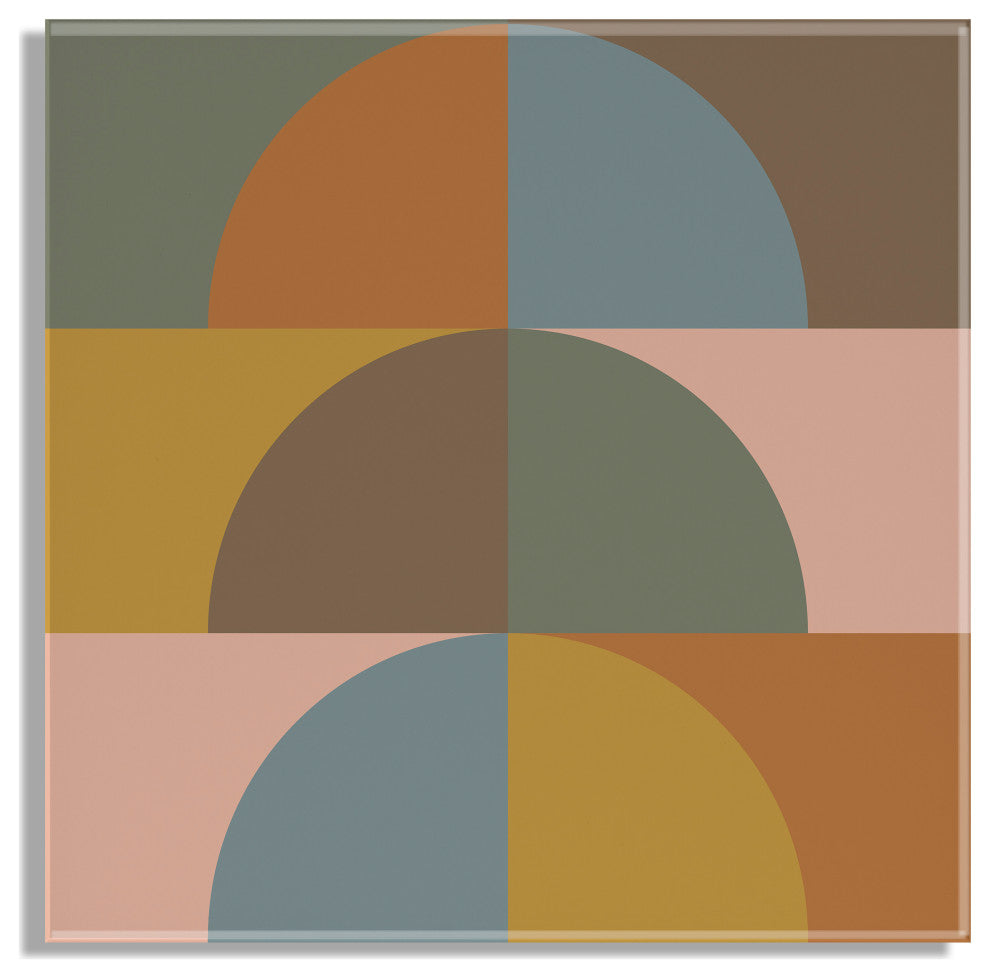 Autumn Vibes Floating Acrylic Art by Apricot and Birch, Assorted 23x23