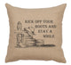 Image Pillow 16x16 Kick off Boots Linen Natural