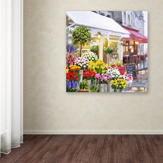 The Macneil Studio 'Flower Shop' Canvas Art, 35"x35"