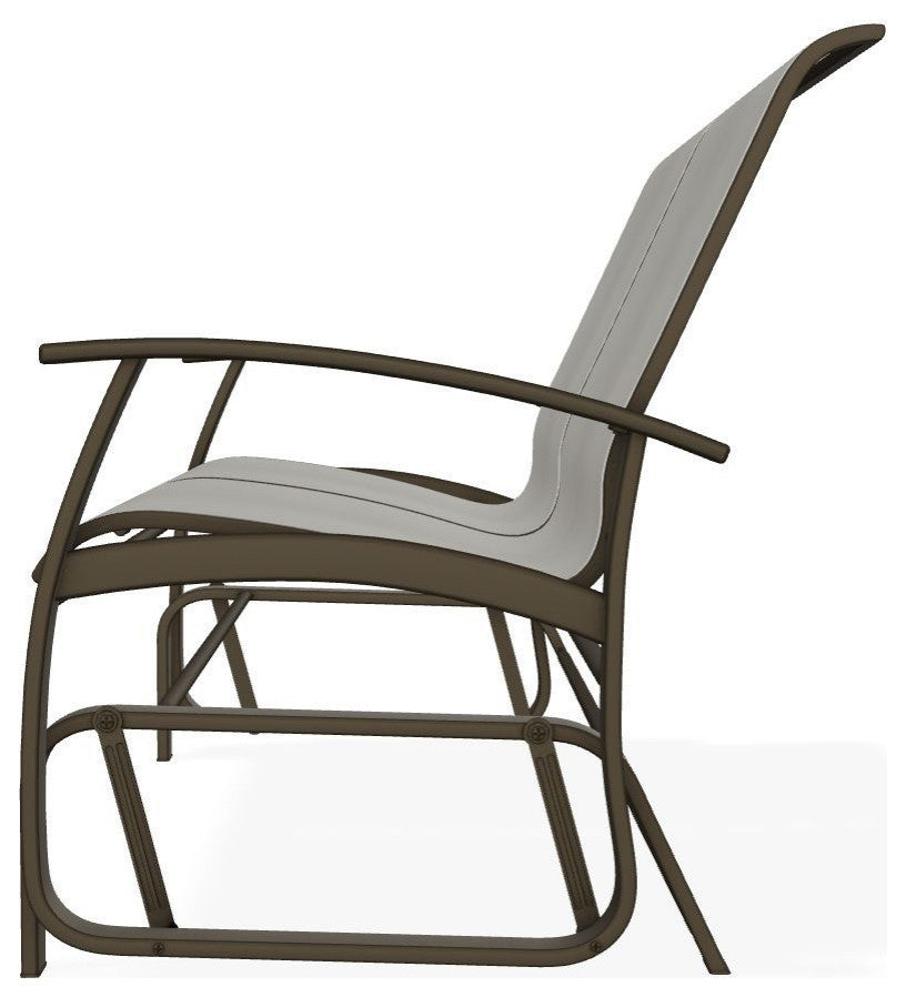 Belle Isle Sling 2-Seat Glider, Augustine Oyster/Beachwood