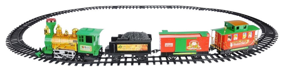 20-Battery Operated Animated Christmas Train Set With Sound
