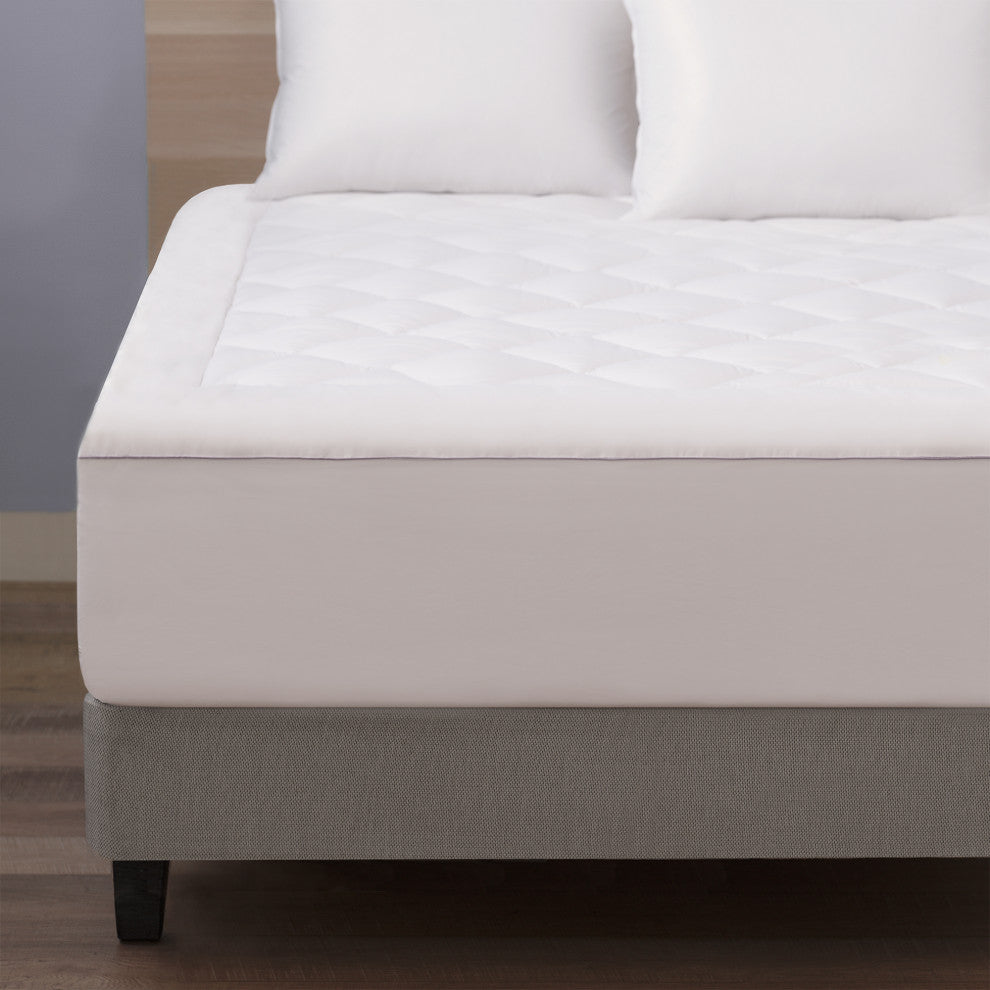 Lavender Aroma Infusion Mattress Pad, Cal King