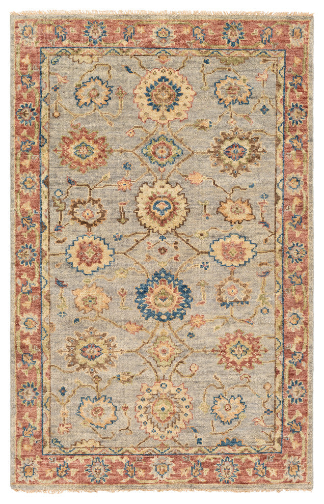 Surya Biscayne BSY-2304 Traditional Area Rug, 2' x 3' Rectangle