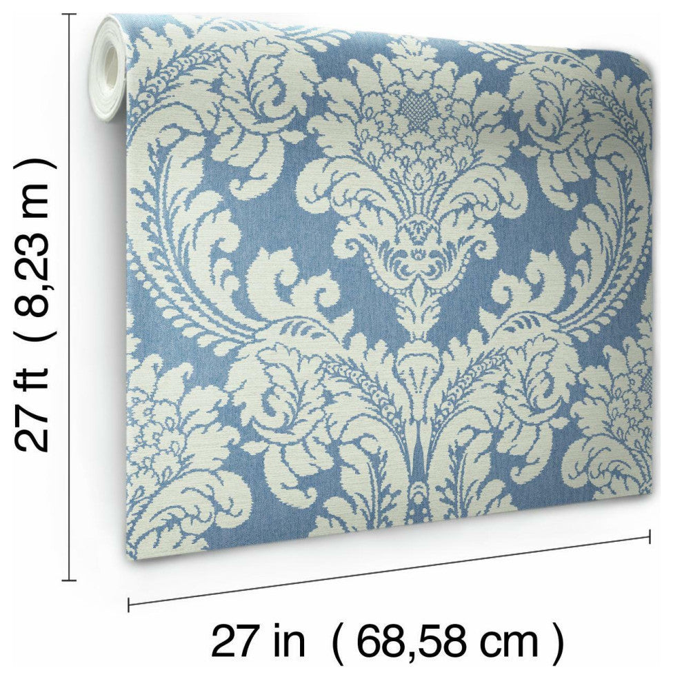 Tapestry Damask Wallpaper