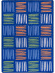 Right Turn 7'8" X 10'9" Area Rug, Color Multi
