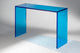 ColorBurst Acrylic Console Table, Orange, 12"d X 54"l X 32"h