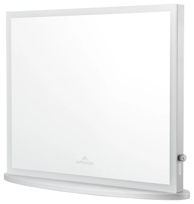 Duchess Plus Vanity Mirror With LED Strip Light, Silver