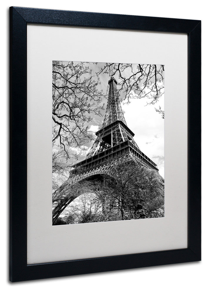 Philippe Hugonnard 'Eiffel Tower 2' Matted Framed Art, 16x20