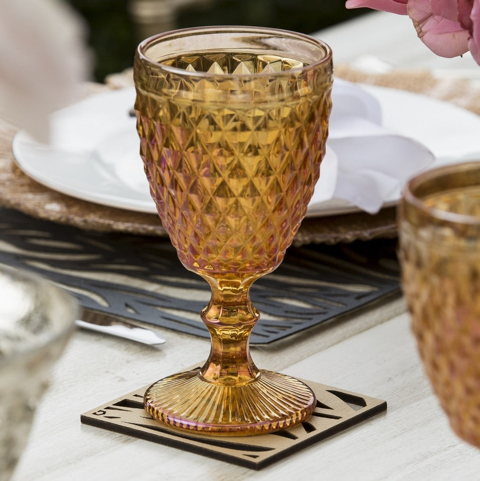 Double-Sided Foliage Coasters Set of 4