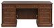 Brayton Manor Dark Brown Jr Executive Desk