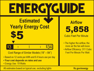 Spitfire DC Indoor/Outdoor Ceiling Fan Motor Black