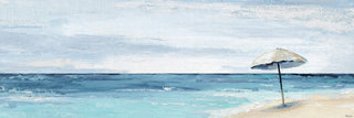 "Umbrella, a Sandbar" Painting Print on Wrapped Canvas