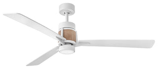Hinkley Atticus LED Smart Fan, Matte White, 56"