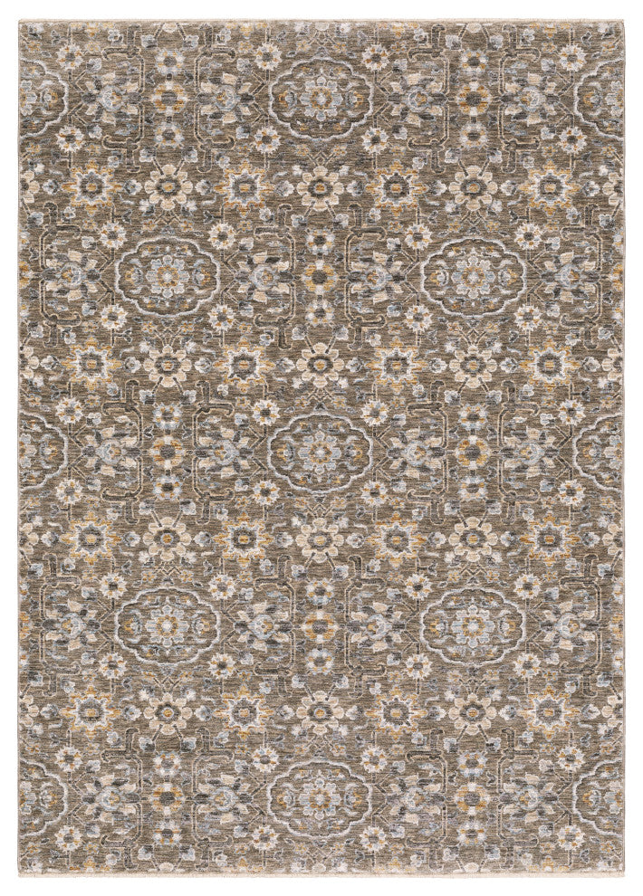 Oriental Weavers Maharaja Indoor Rug Grey/ Tan 6'7" X 9'6"