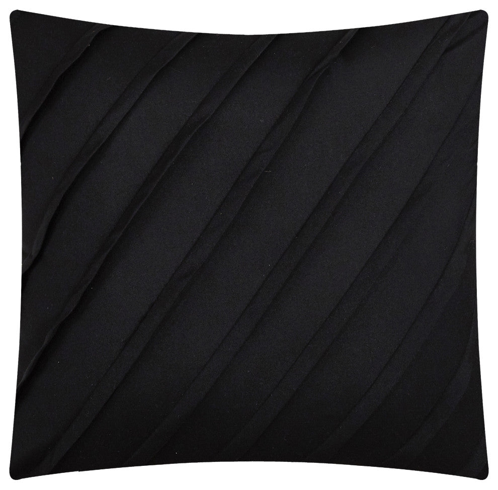 Shadow Leaves 6- Piece Comforter Set, Black, King