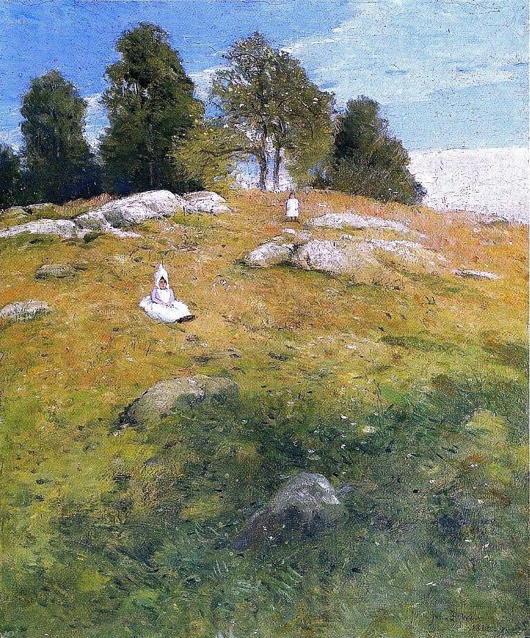 Julian Alden Weir Summer Afternoon Shinnecock Landscape Wall Decal