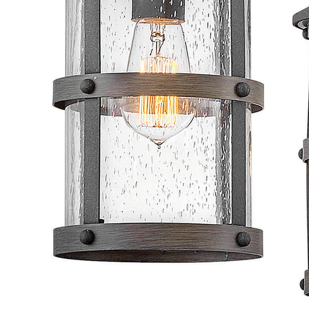 Hinkley Lakehouse Large Single Tier, Aged Zinc