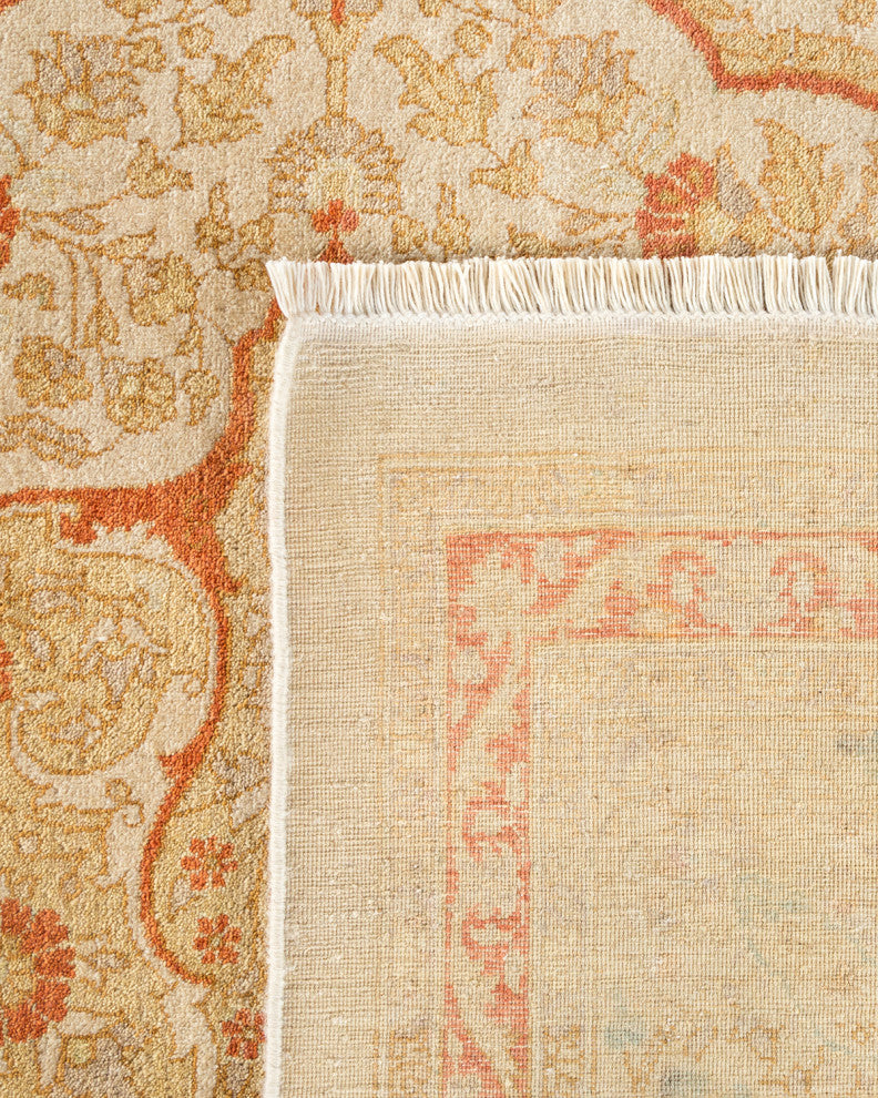 Alaia, One-of-a-Kind Hand-Knotted Area Rug Ivory, 8'2"x10'3"