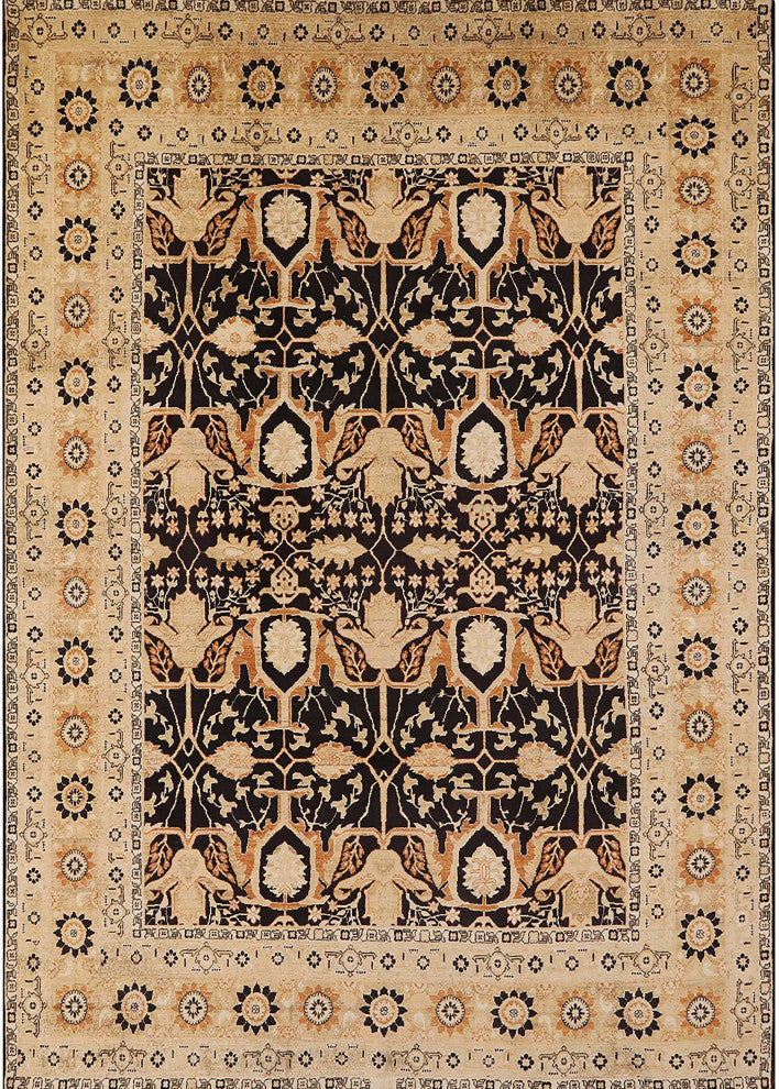 Ahgly Company Indoor Rectangle Mid-Century Modern Area Rugs, 5' x 8'