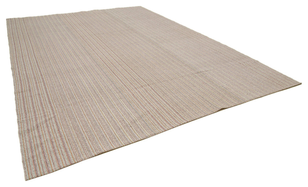 Rug N Carpet - Handmade Turkish 10' 4'' x 15' 0'' Flatweave Wool Kilim Rug
