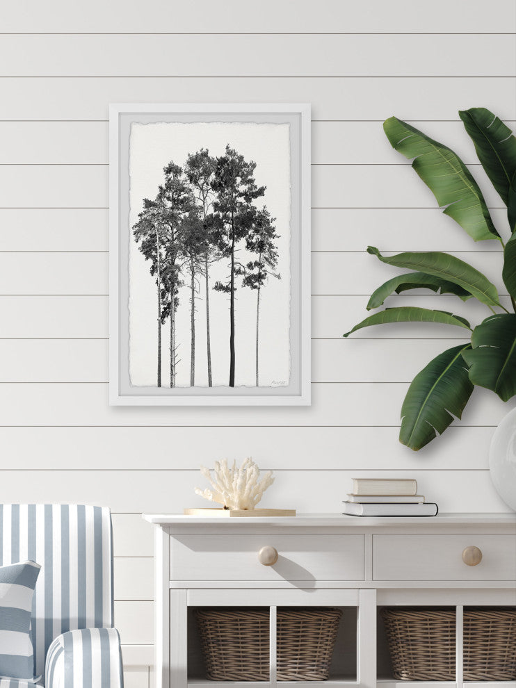 "Statuesque Beauty" Framed Painting Print, 12x18