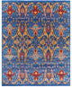8' 2" X 10' 2" Handmade Turkish Oushak Wool Rug - Q15956