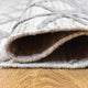 HAND WOVEN FLAT WEAVE KILIM POLYESTER AREA RUGS -Rectangle,Light Gray,Geometric, [Rectangle] 6'x9'