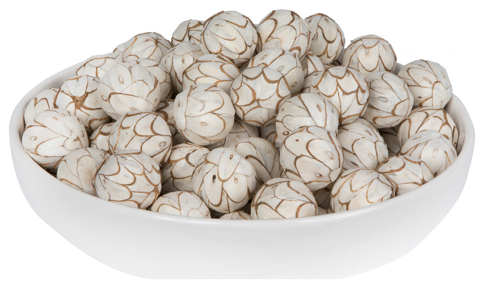 Vickerman Natural Botanicals Sola Chips Ball., Natural, 1.6"