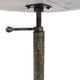 Colton Adj Vintage Table, Natural Drftwd/Aged Iron