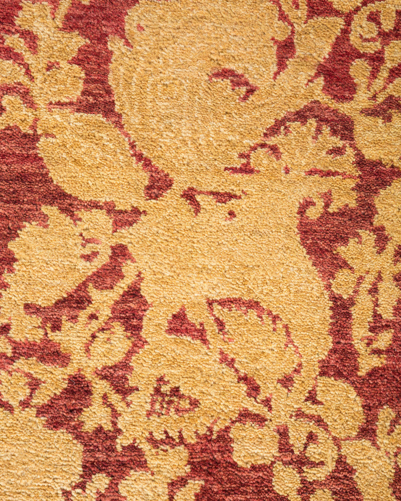 Mogul, One-of-a-Kind Hand-Knotted Area Rug Red, 9'1"x11'9"